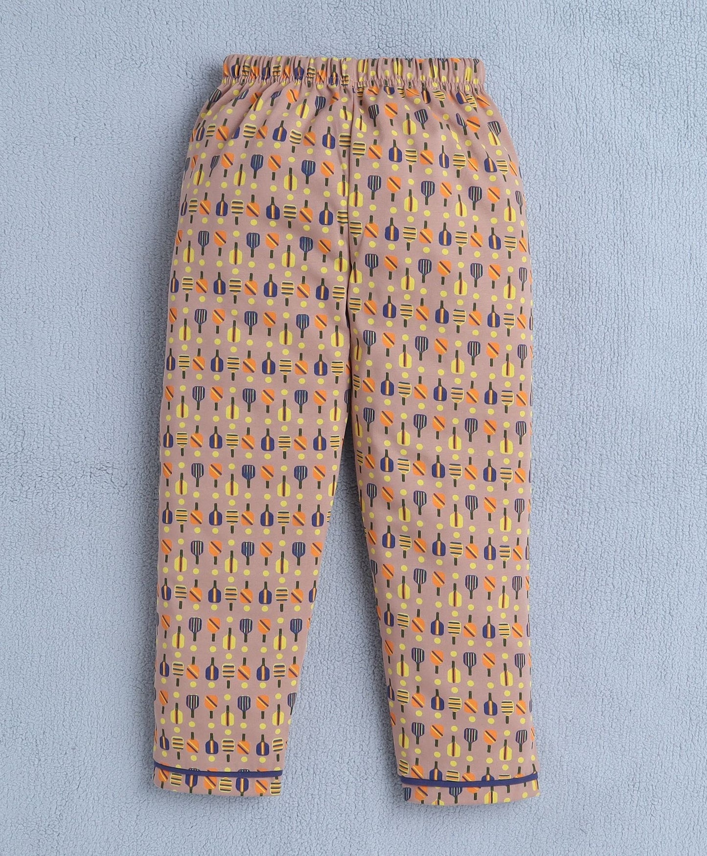 Relax & Snooze – Brown Cotton Full Sleeve Pyjama Set