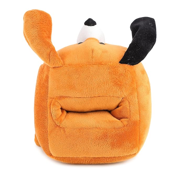 Webby Plush Cute Dog Teddy Multi Purpose Holder Soft Toys Brown