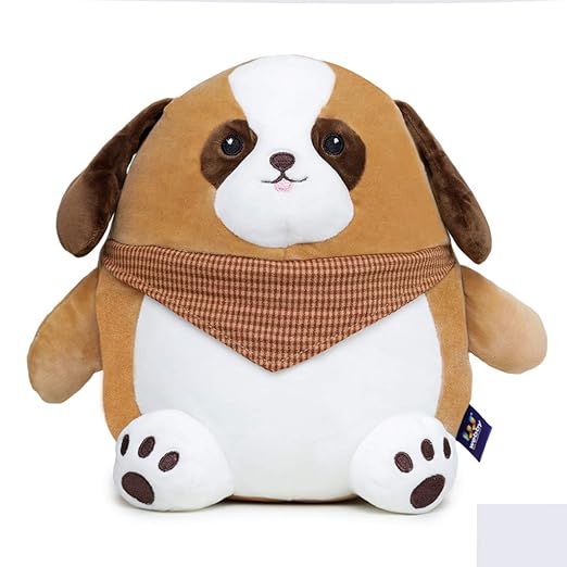 Webby Soft Animal Plush Dog Toy
