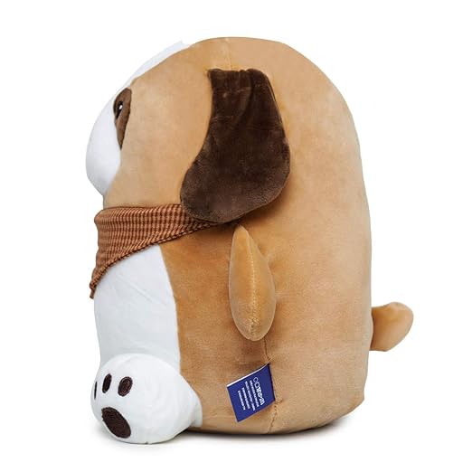 Webby Soft Animal Plush Dog Toy