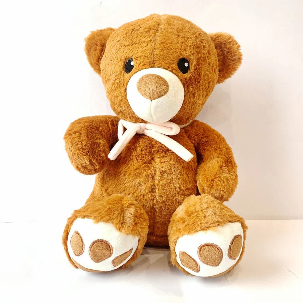 WILD REPUBLIC Teddy Bear Dark Brown- Stuffed Animal Plush Toy Gift for Kids