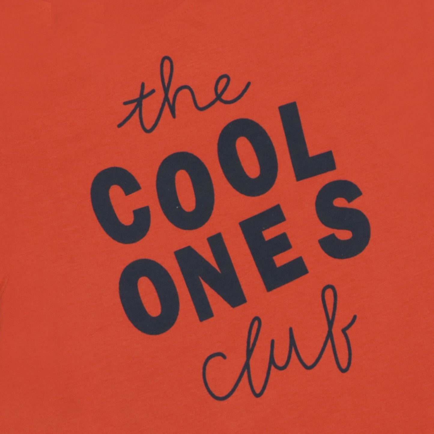 NIOMODA Boys’ Winter-Ready Sweatshirt – Dark Orange Full Sleeve with The Cool Ones Club Print, Cozy & Stylish