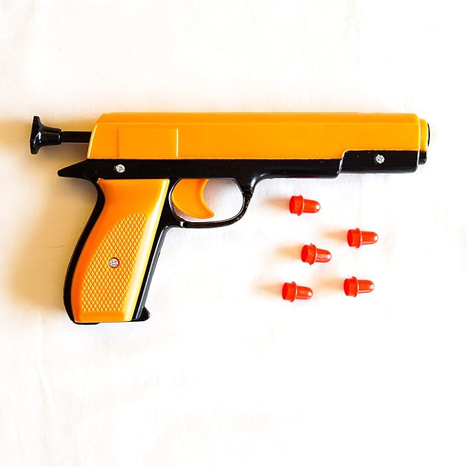 Special Police Play Set Gun – 56 Bullets, Holder & Handcuffs – Made in India – Age 4+