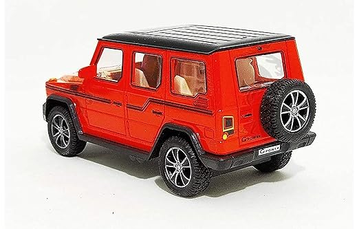CENTY Toys G Power Orange Colour- Looks Like The Real Suv- Pull Back Action- Spare Wheel On Rear 3-12 years
