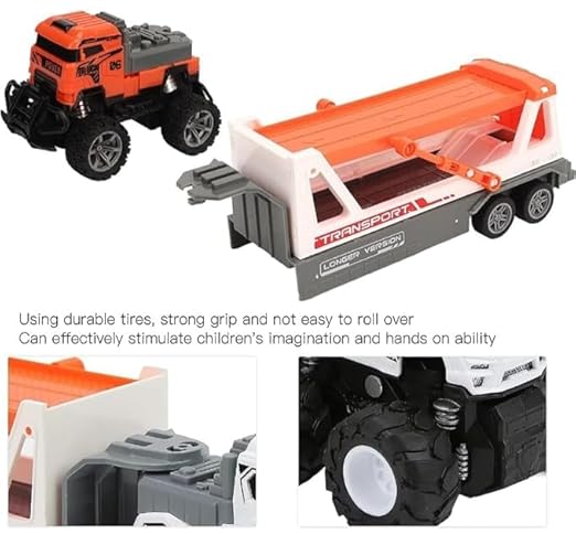 RC Car Transport Truck – Remote Control Carrier Toy for Toddlers