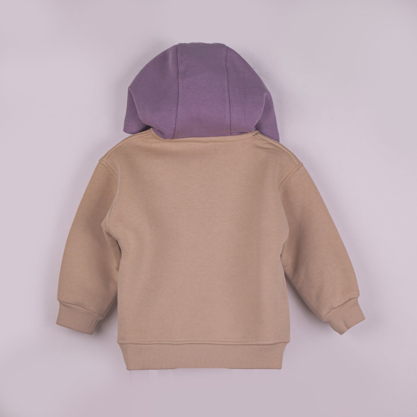Squad Goals – Boys’ Light Khaaki Hoodie Sweatshirt