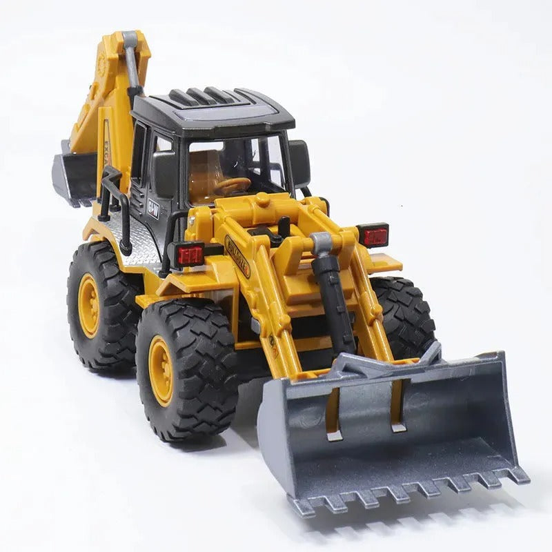 Metal Excavator Bulldozer – Heavy-Duty Die-Cast Construction Model