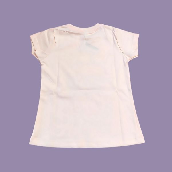 Stylish Printed Cotton Top - Beige