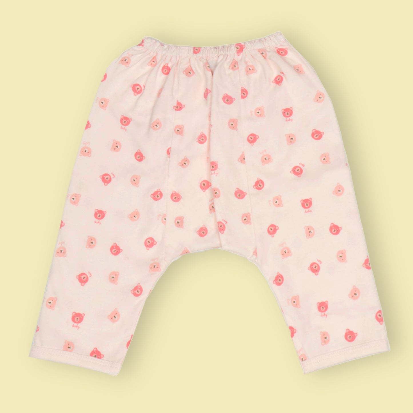 Pink Rabbit's Twice the Cuteness: Breathable Pink & Silver Diaper Leggings Duo!