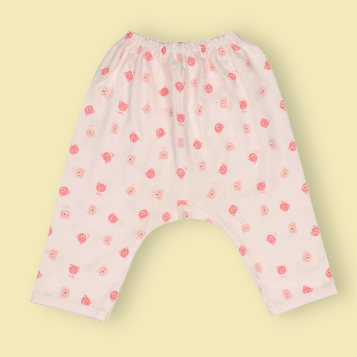 Pink Rabbit's Twice the Cuteness: Breathable Pink & Silver Diaper Leggings Duo!