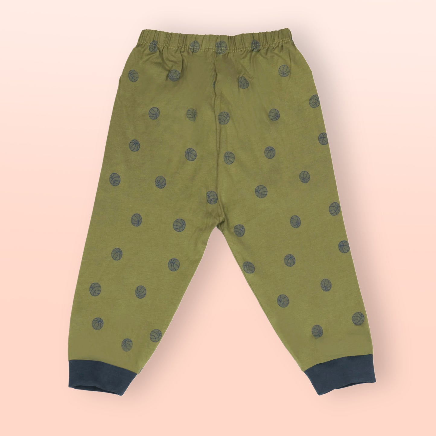 Pink Rabbit Cozy Jogs: Olive & Black Soft-Luxe Joggers Duo