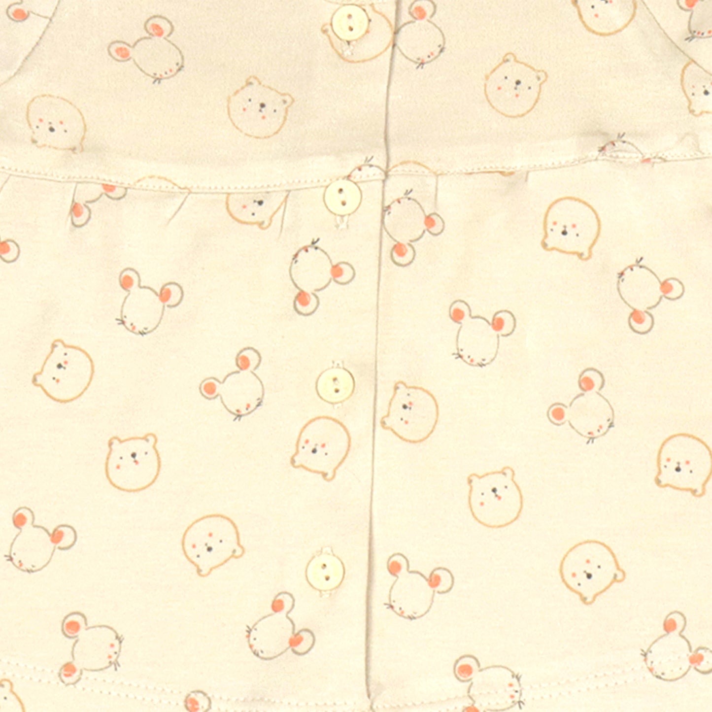 Camel Cats & Mice Softcap Dress by Pink Rabbit Summer's Furry Playdate!