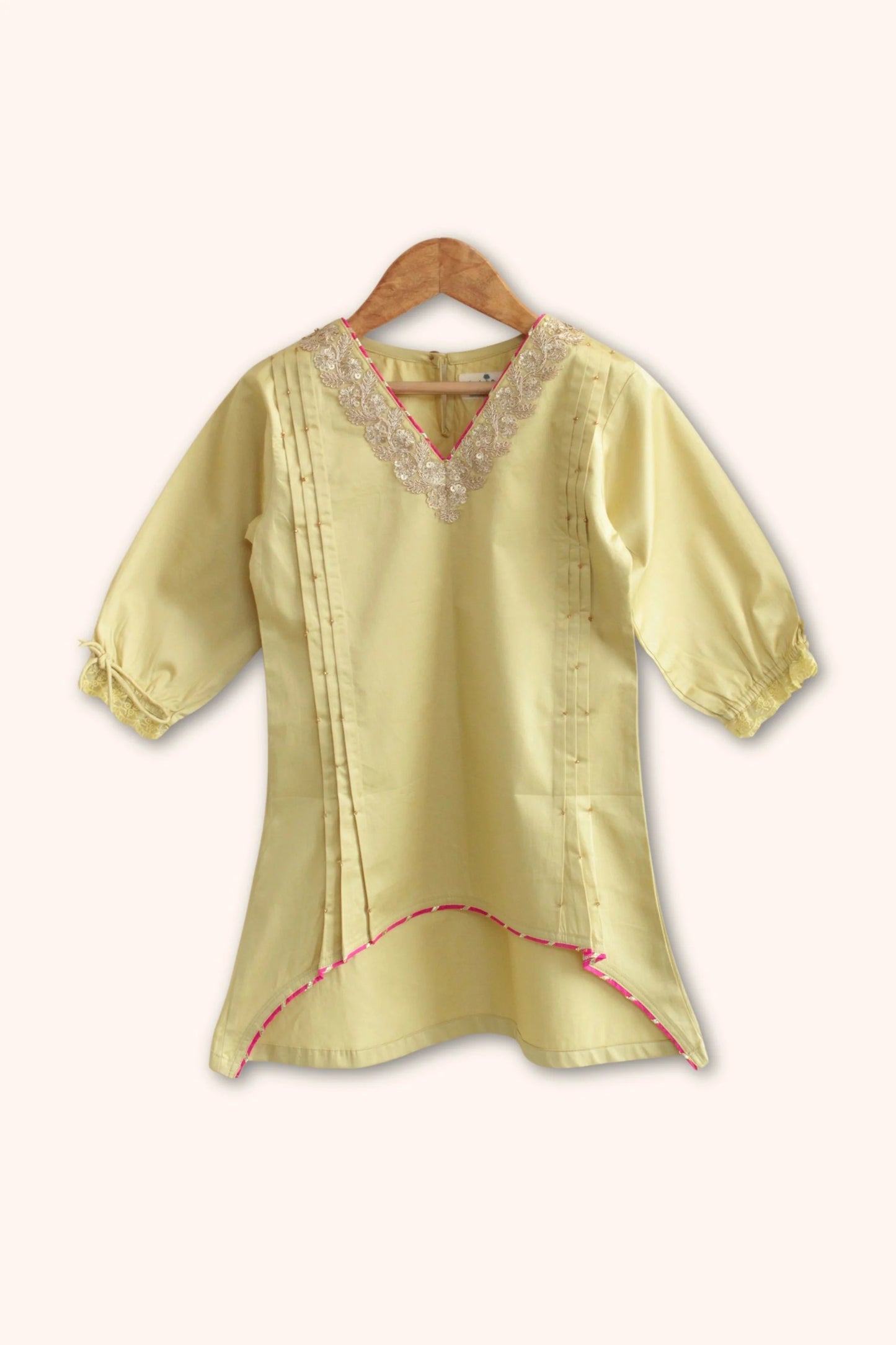 Peekaaboo Elegant Meher Kurti and Pant Set with Dupatta for Girls