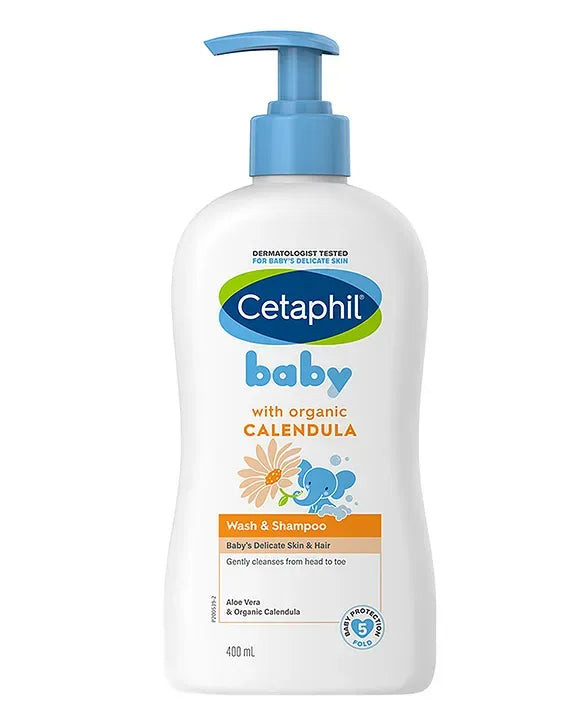 Cetaphil Baby Lotion Gentle, Almond-Scented Moisturizer for All Skin Types - 400 ml