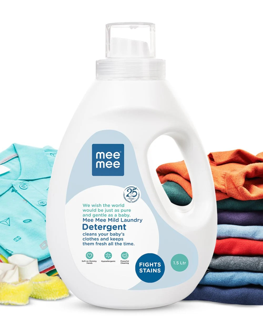 Mee Mee Mild Baby Liquid Laundry Detergent - 1.5L