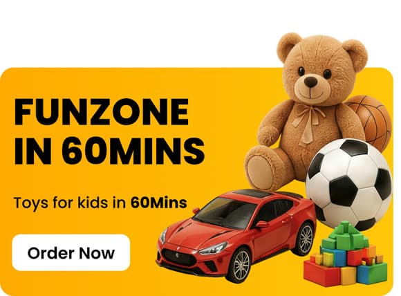 Funzone in 60 minutes - toys for kids