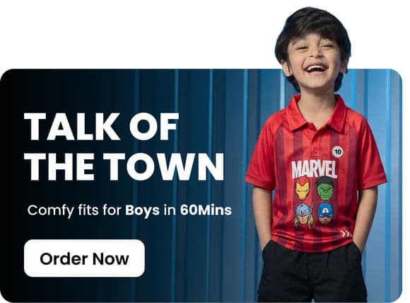 Talk of the town - comfy fits for boys in 60 minutes