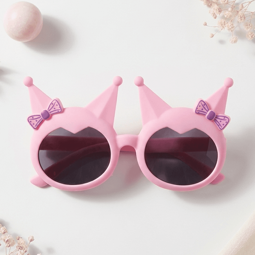 Tinted Tales Unisex PinkPlastic Sunglasses for Casual & Party Wear