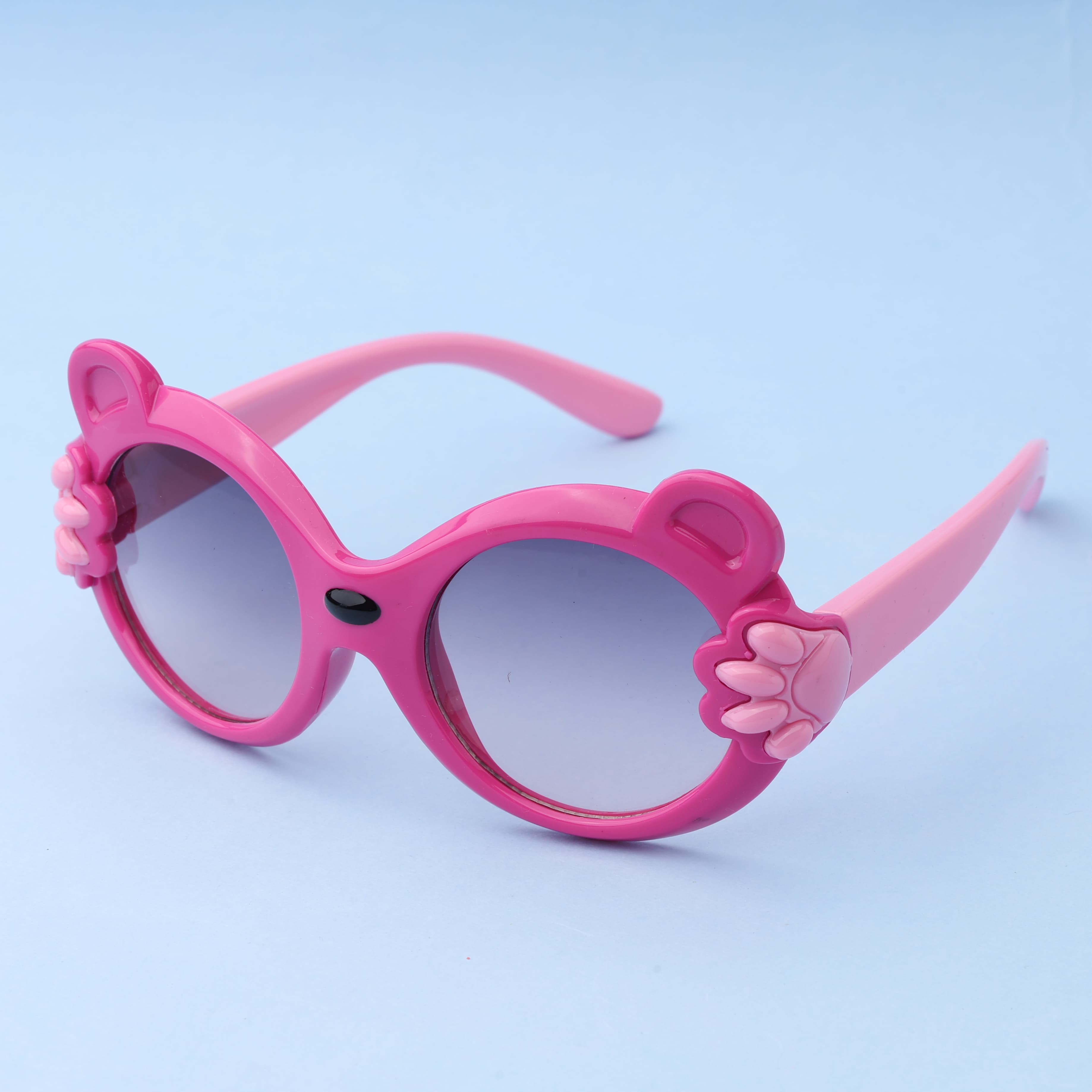 Tinted Tales Unisex Pink Plastic Sunglasses for Casual Daily Wear