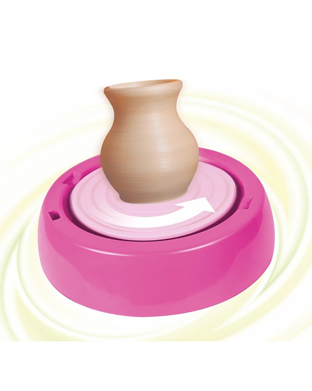 ITOYS Pottery Wheel for Kids – Multicolour Creative Clay Set