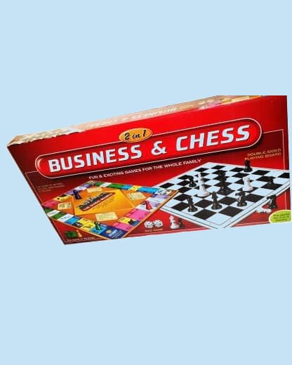 2-in-1 Chess & Business Board – Build Minds, Sharpen Strategy
