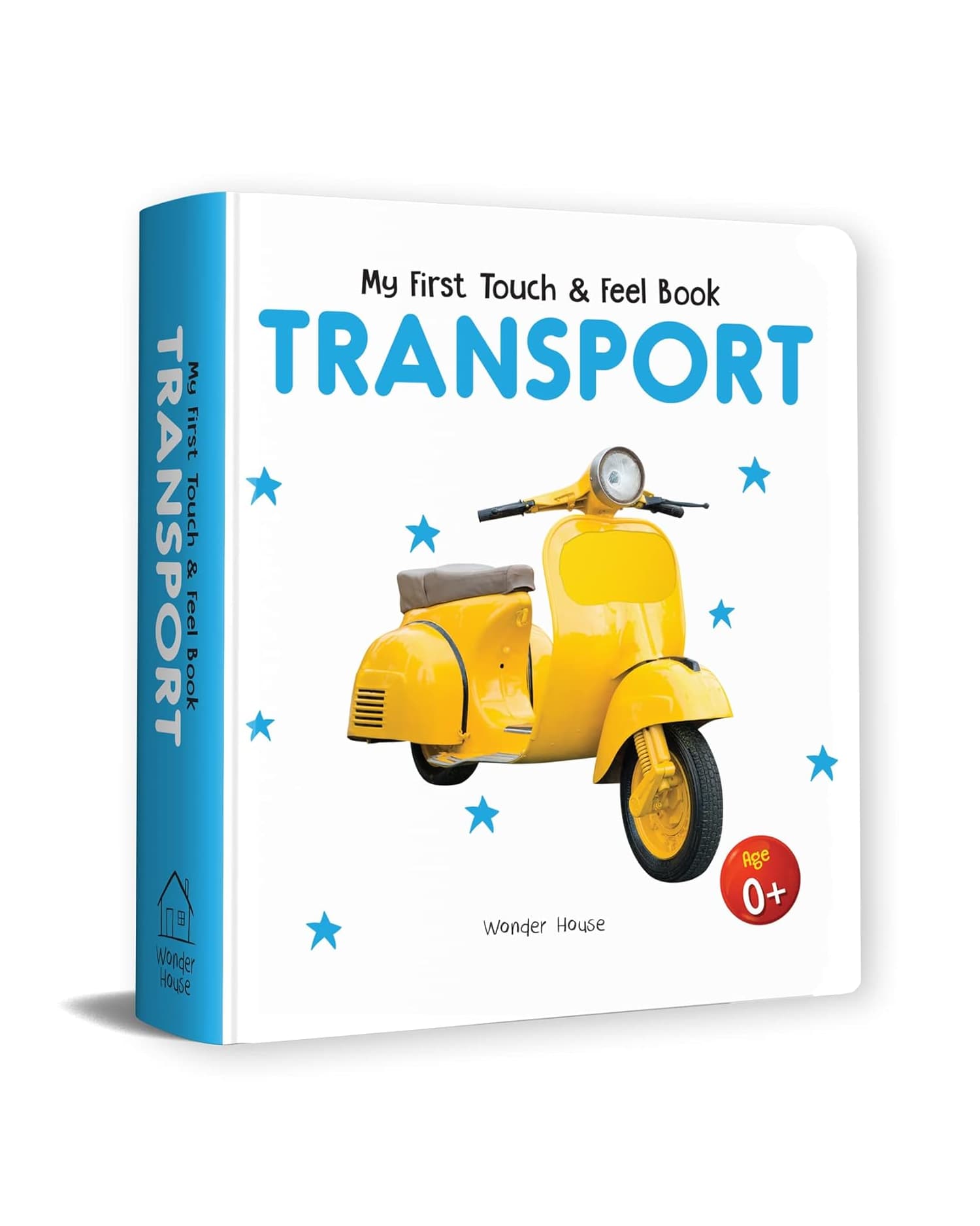 My First Book of Touch and Feel – Transport | Interactive Touch & Feel Board Book for Children