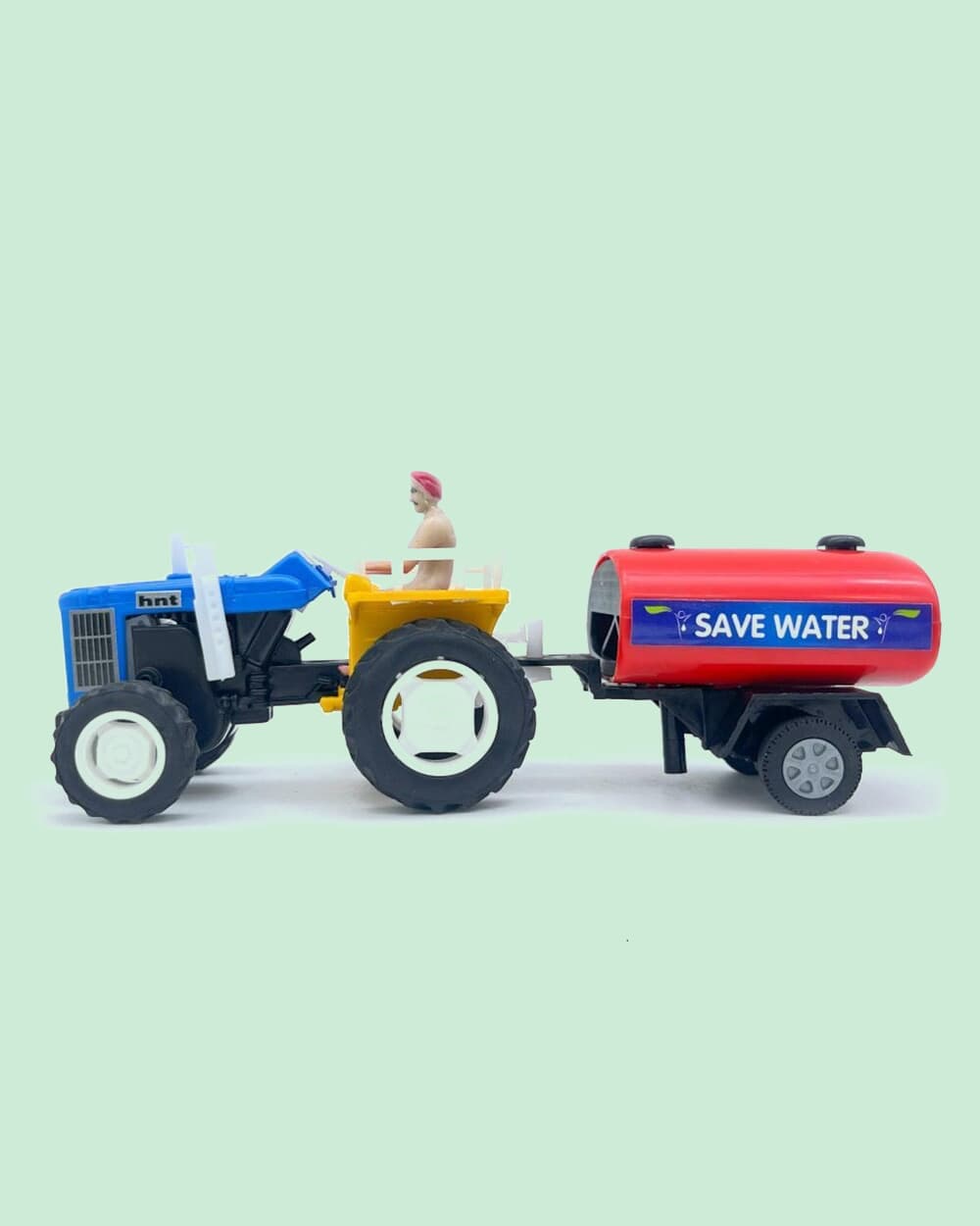 Centy Farm Tractor with Tanker Toy | Mini Vehicle for Kids | Colour May Vary