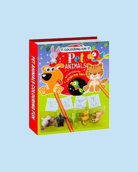 HELLO FRIEND Colouring Fun Pet Animals for Kids | Are You Ready for Colouring Fun Creative Activity Book