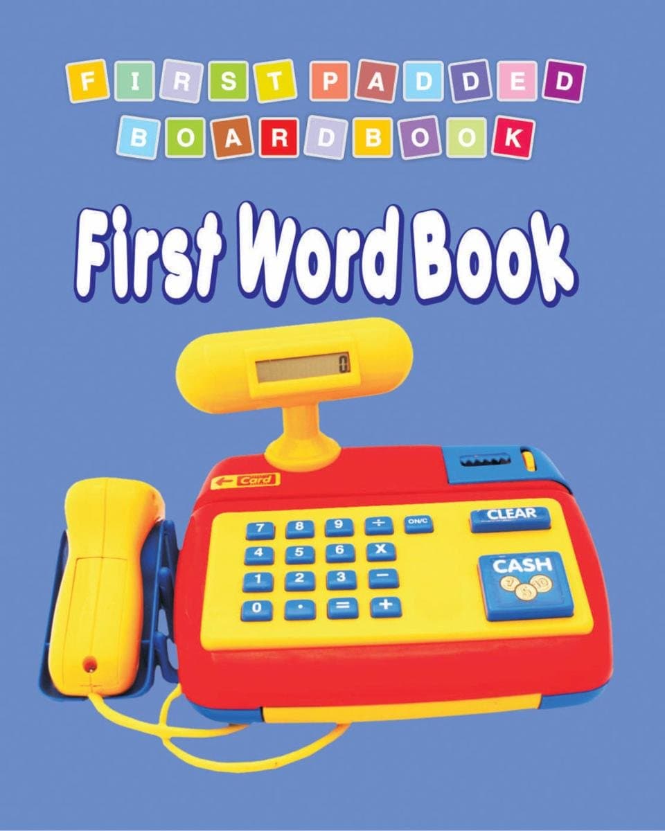 Dreamland First Word Book Padded Board Book for Kids 0-2 Years | Learn First Words | My First Padded Board Book