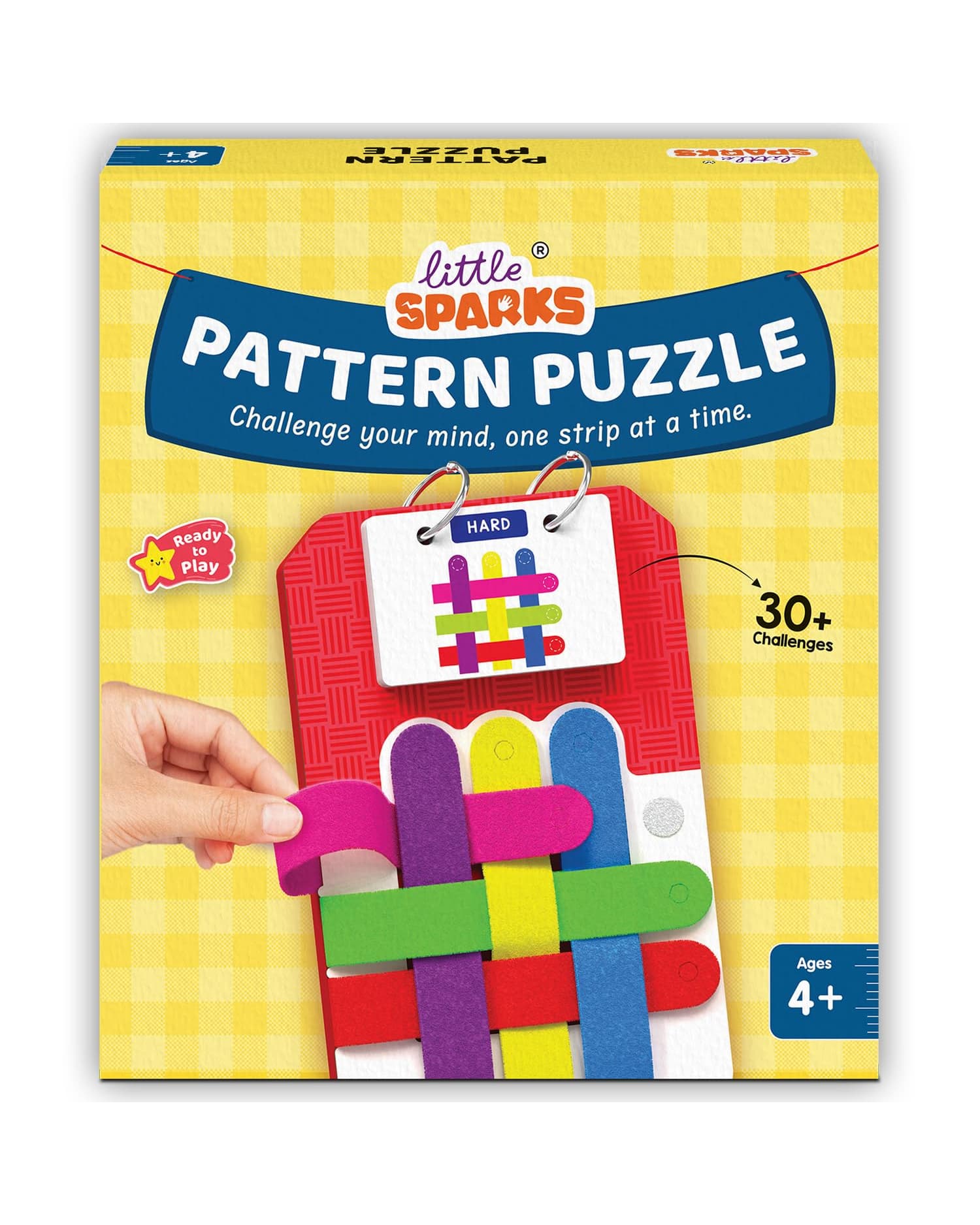 Smartivity Pattern Puzzle Brain Teasers DIY Activity Kit for Kids 4+yrs|Pack of 1|Multi in color