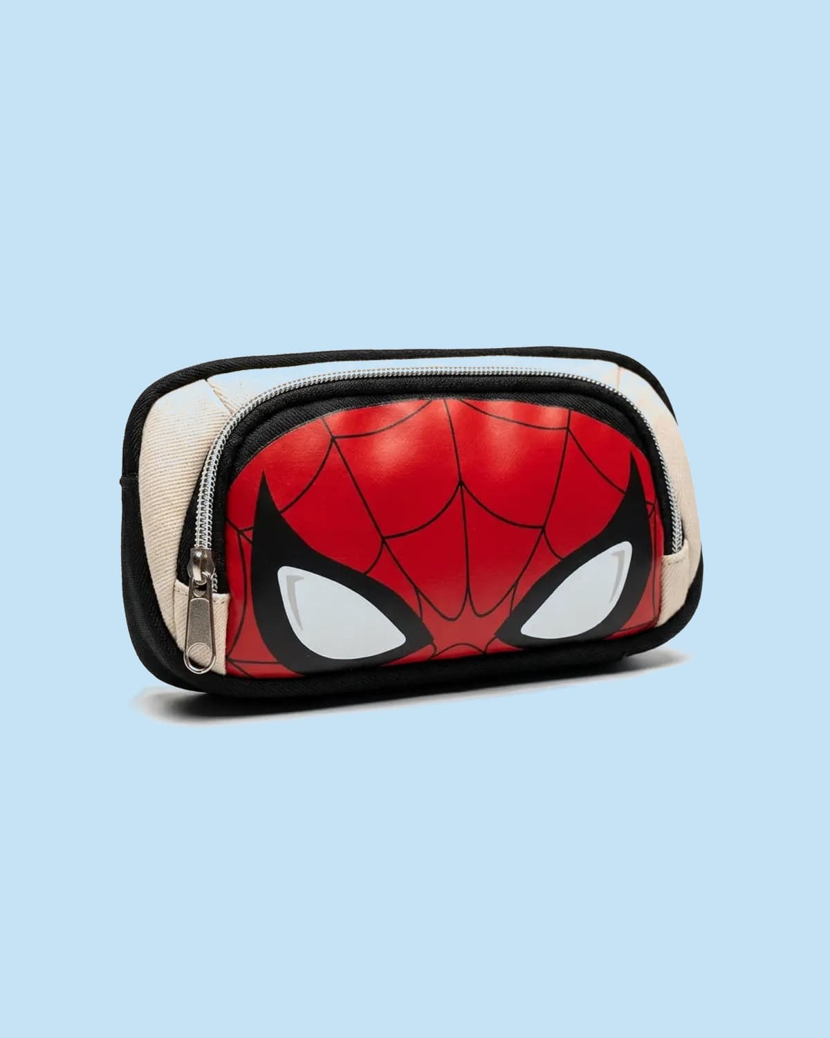 Spider Man Pencil Pouch for Kids | Zipper Pencil Case & Stationery Organizer for School | Pack of 1