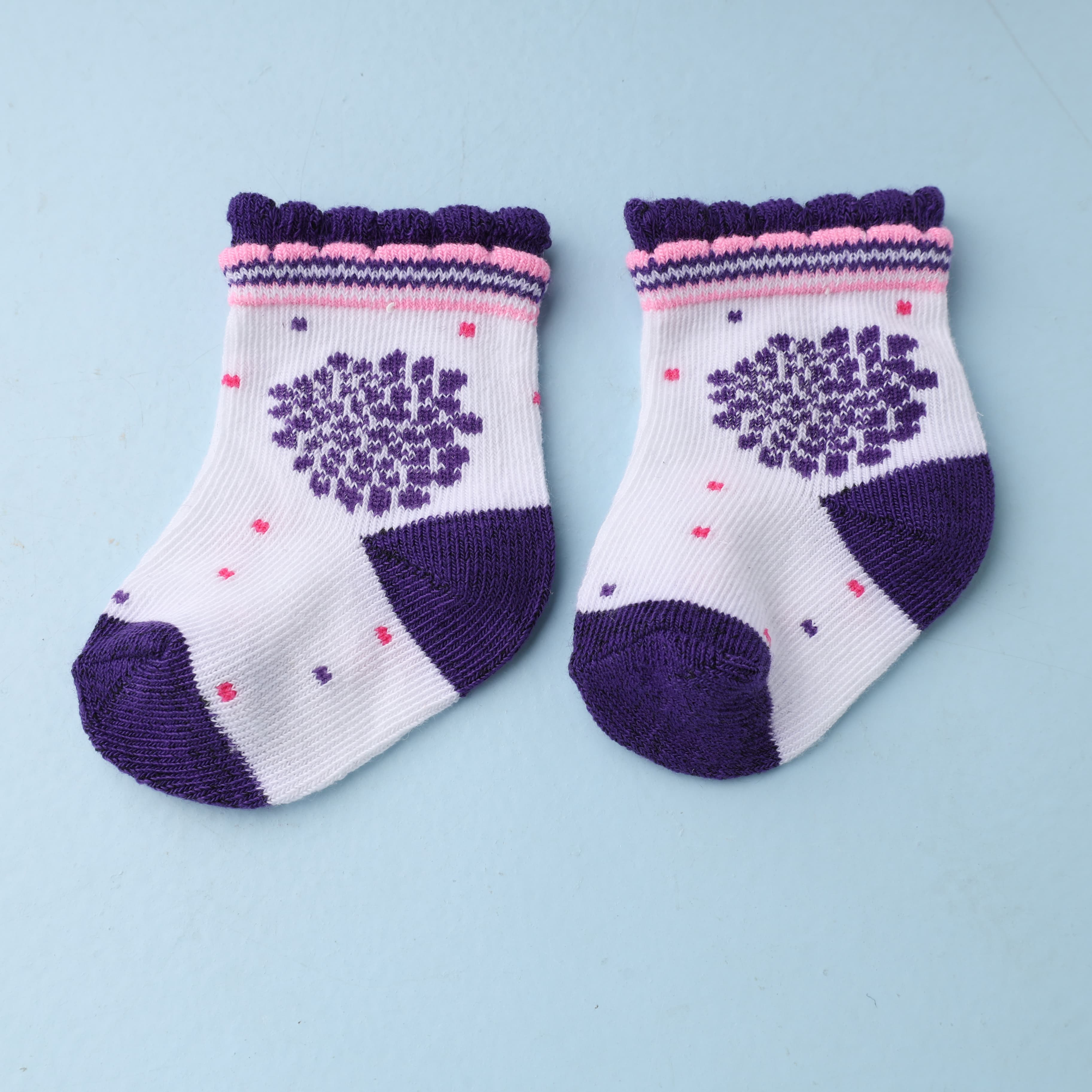 Coco Socks Unisex Cotton Ankle Length Socks for Kids | Multi Color | Casual & Daily Wear