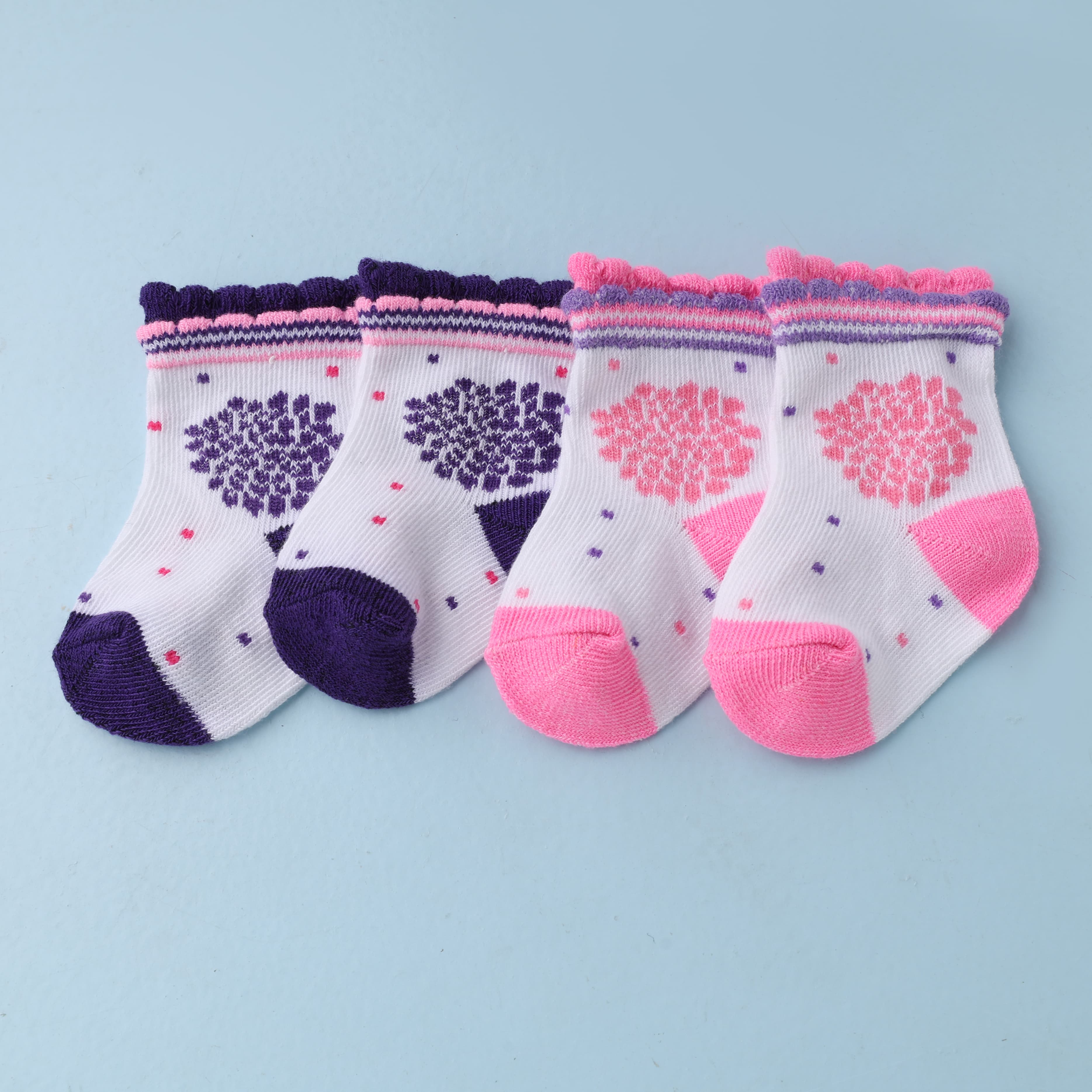 Coco Socks Unisex Cotton Ankle Length Socks for Kids | Multi Color | Casual & Daily Wear