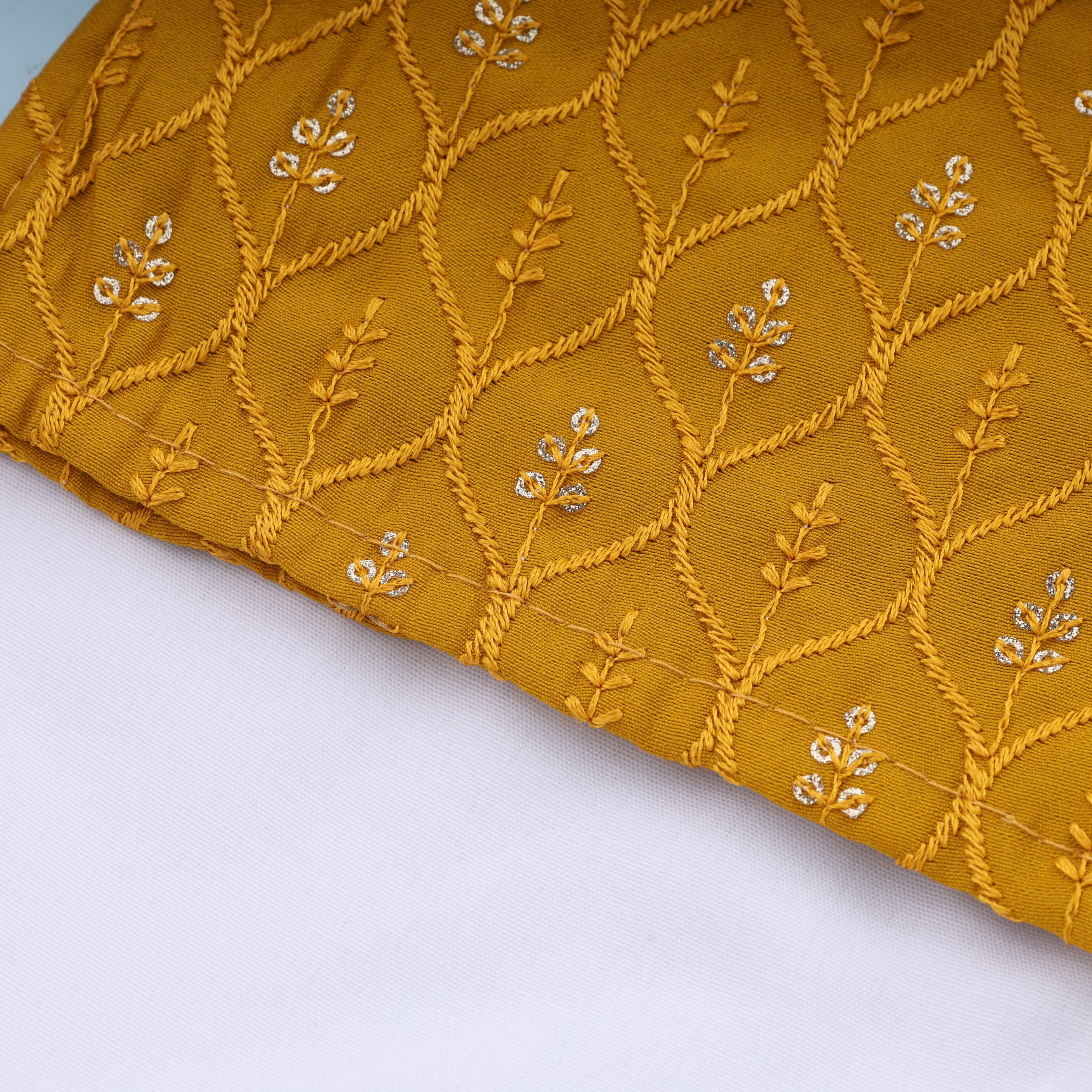 Hathom Yellow Cotton Kurta Pyjama Set for Boys - Full Sleeves, Mandarin Collar, Formal/Partywear, All Season