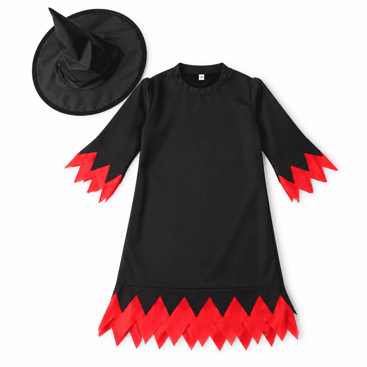 Halloween Costume (Girls, Black Cotton Blend, Full Sleeves, Round Neck) – KAKU FANCY DRESSES