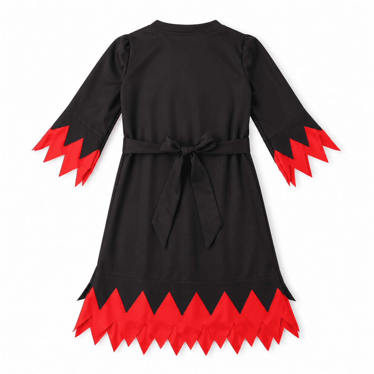 Witch Halloween Costume (Girls, Black Cotton Blend, Full Sleeves, Round Neck) – KAKU FANCY DRESSES