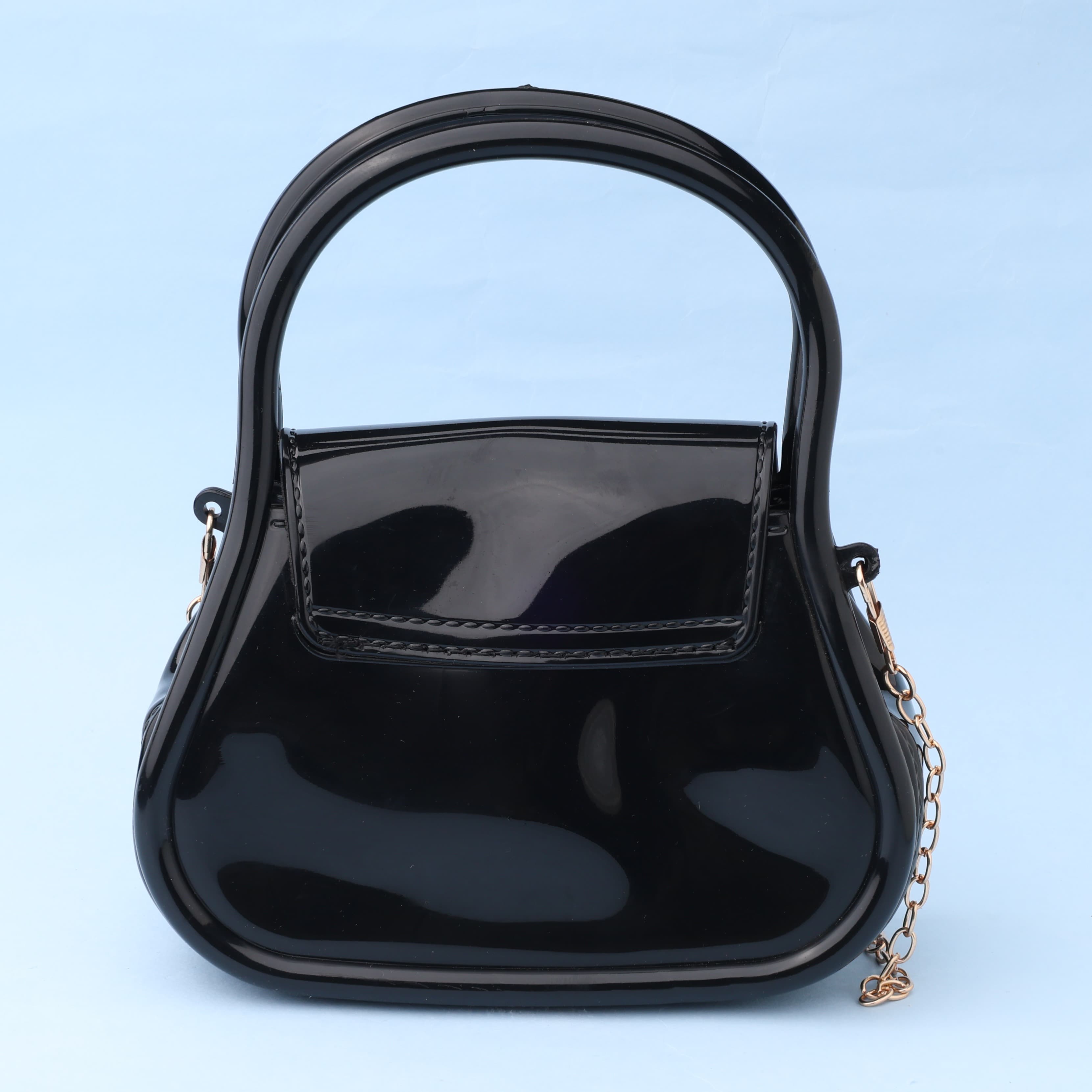 Tiny Packs Girls' Black Sling Bag | Stylish Shoulder Bag for Casual Wear, Parties & Travel