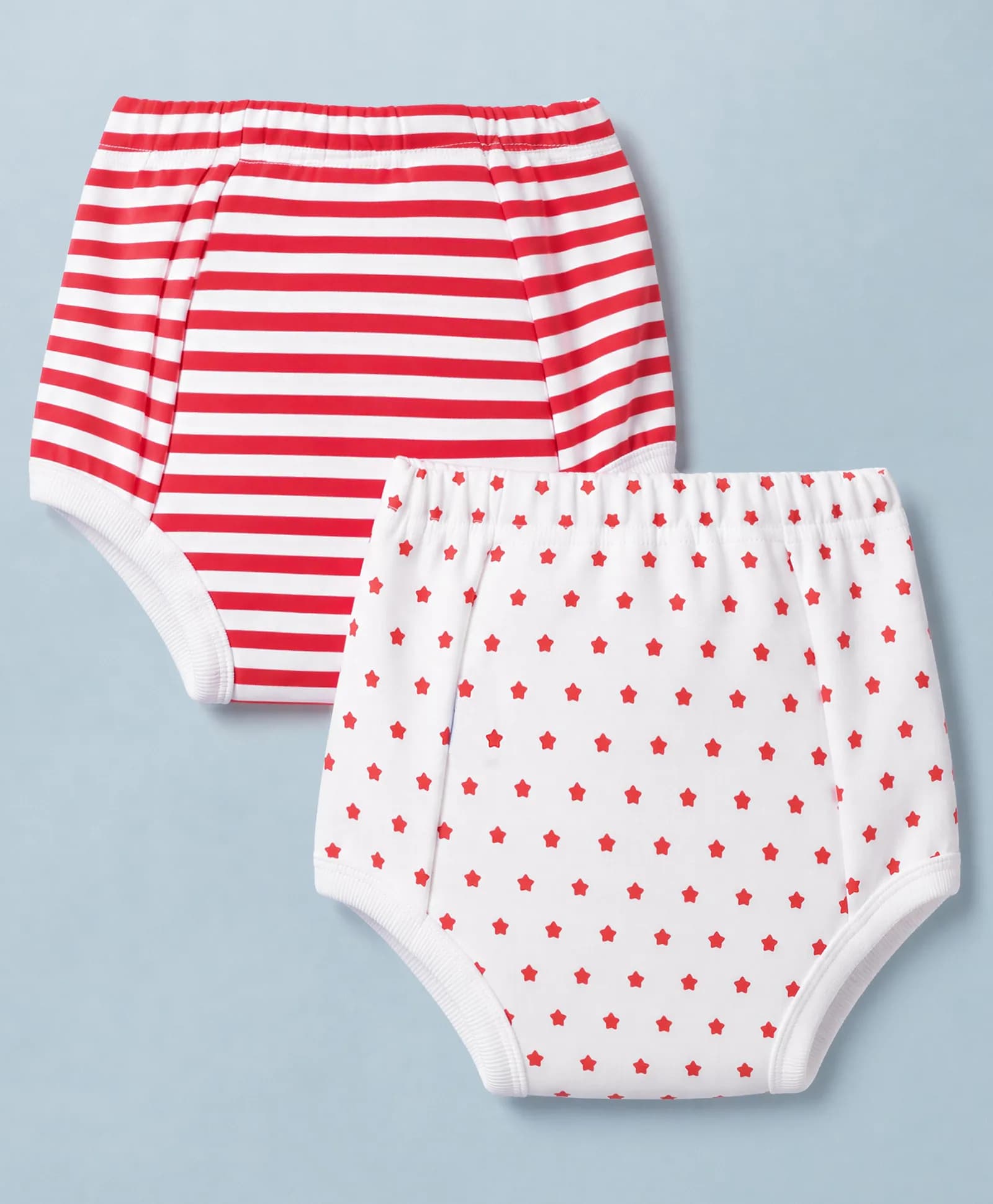 Ben Benny Baby Cotton Padded Training Pants (Pack of 2) - 4 Layer Absorbent Underwear, Medium (Print & Colour May Vary).