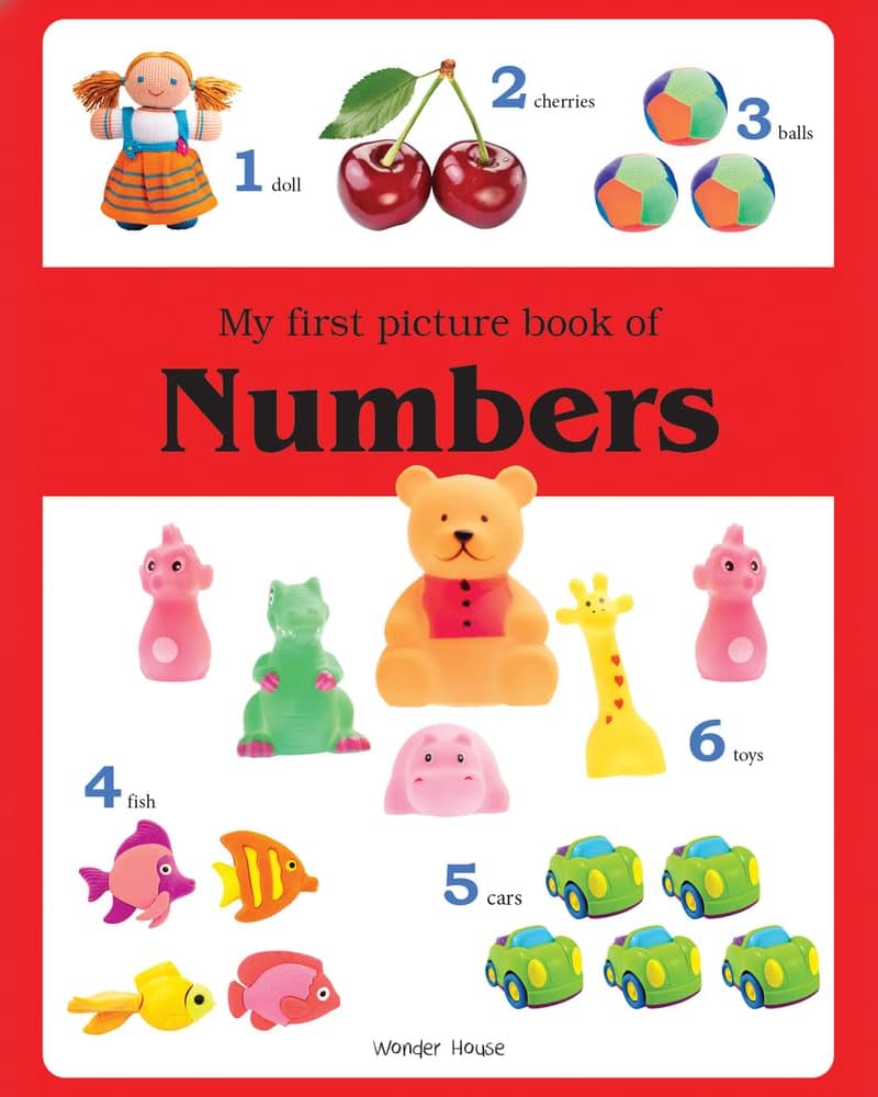 My First Picture Book of Numbers for Children | Colorful Number Learning Book for Early Counting & Number Recognition