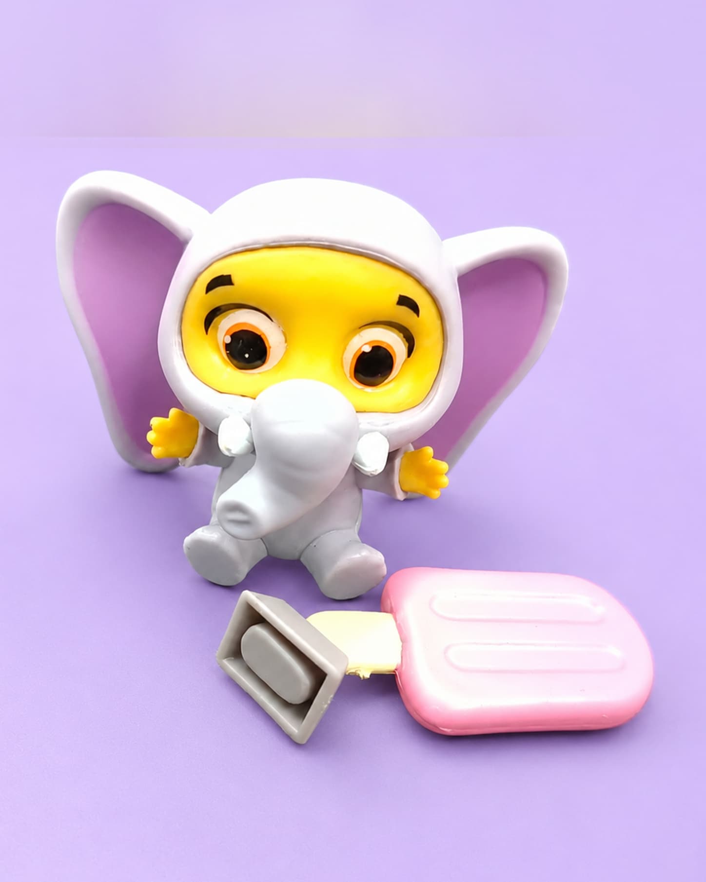 Mini Zootopia Elephant Miniature Action Figure – Cute Animal Character Toy for Kids, Collectors, Display & Imaginative Play