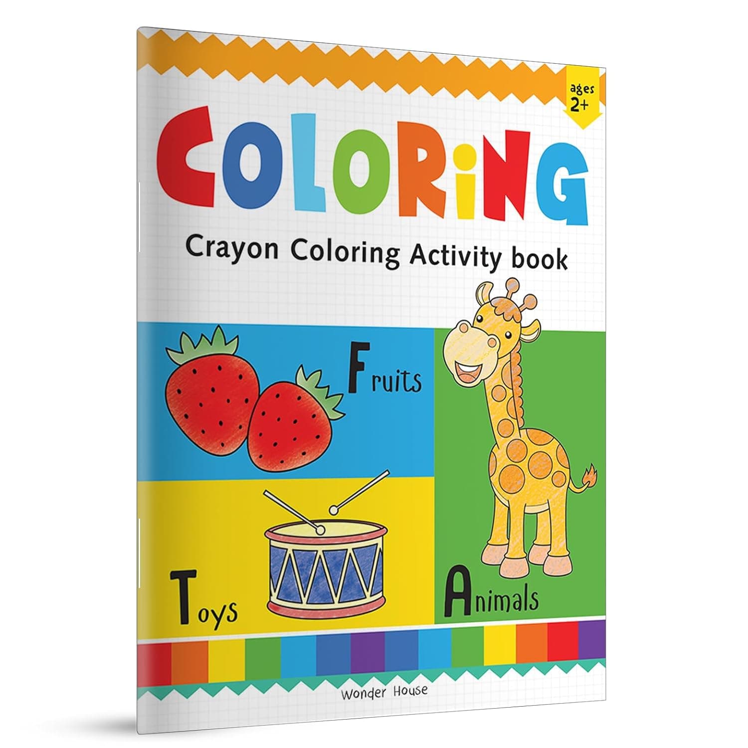 Preschool Activity Book: Coloring & Crayon Fun for Kids | Creative Coloring Activities | Early Learning & Drawing Practice