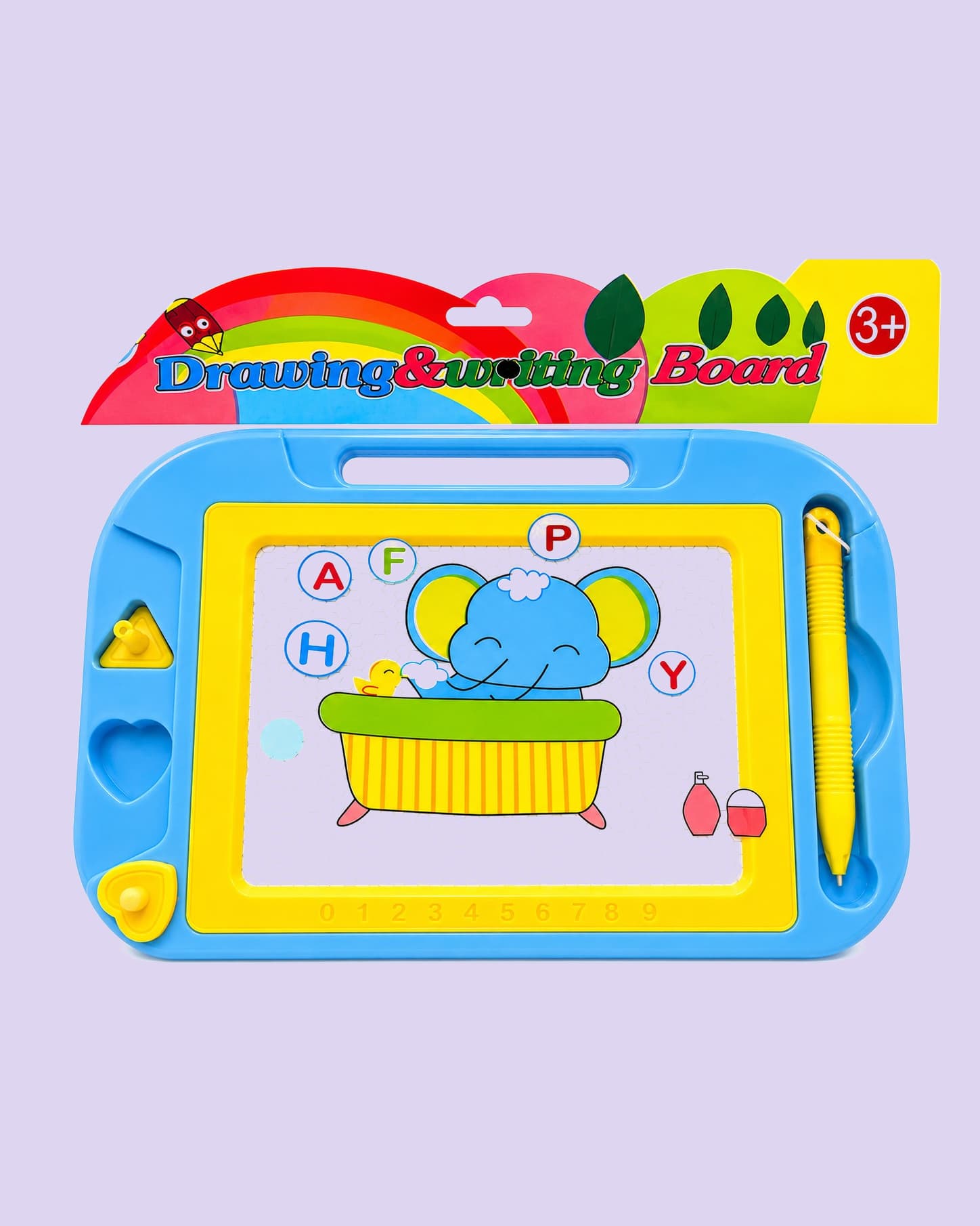 Mess-Free Magnetic Slate: Non-Toxic Educational Drawing Board for Kids to Learn Writing, Reading, & Drawing