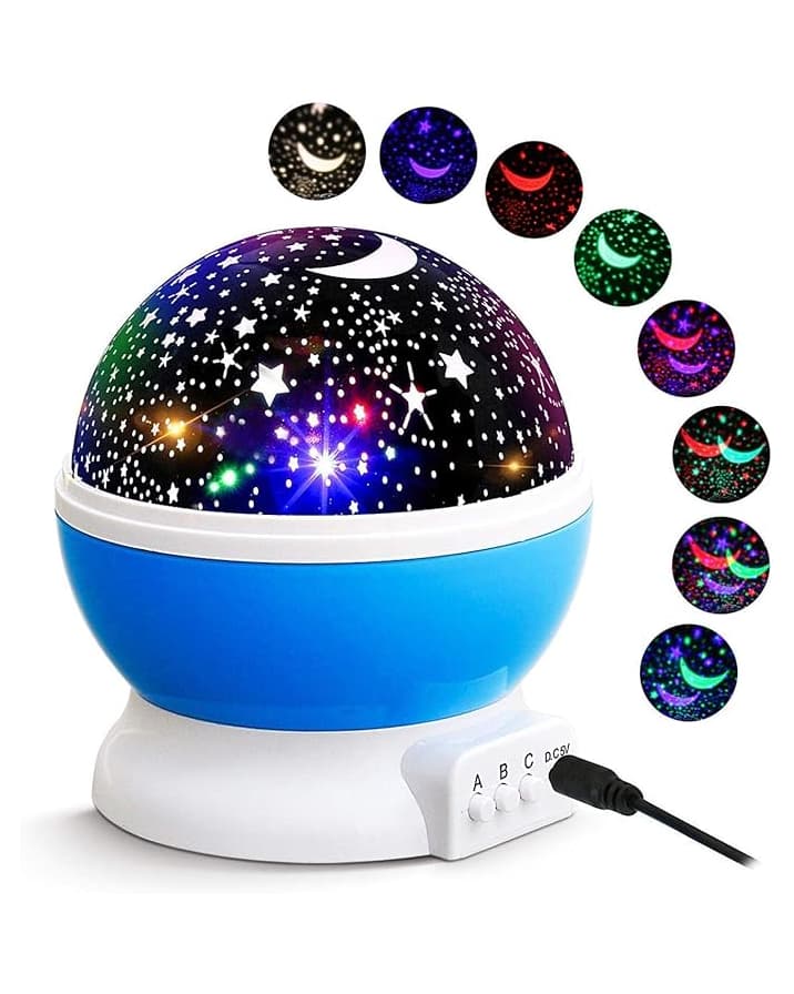 Dream Rotating Projection Lamp Star Master Projector Lamp with USB Wire Turn Any Room Into A Starry Sky Colorful LED Night Lamp Night Bulb Night Light