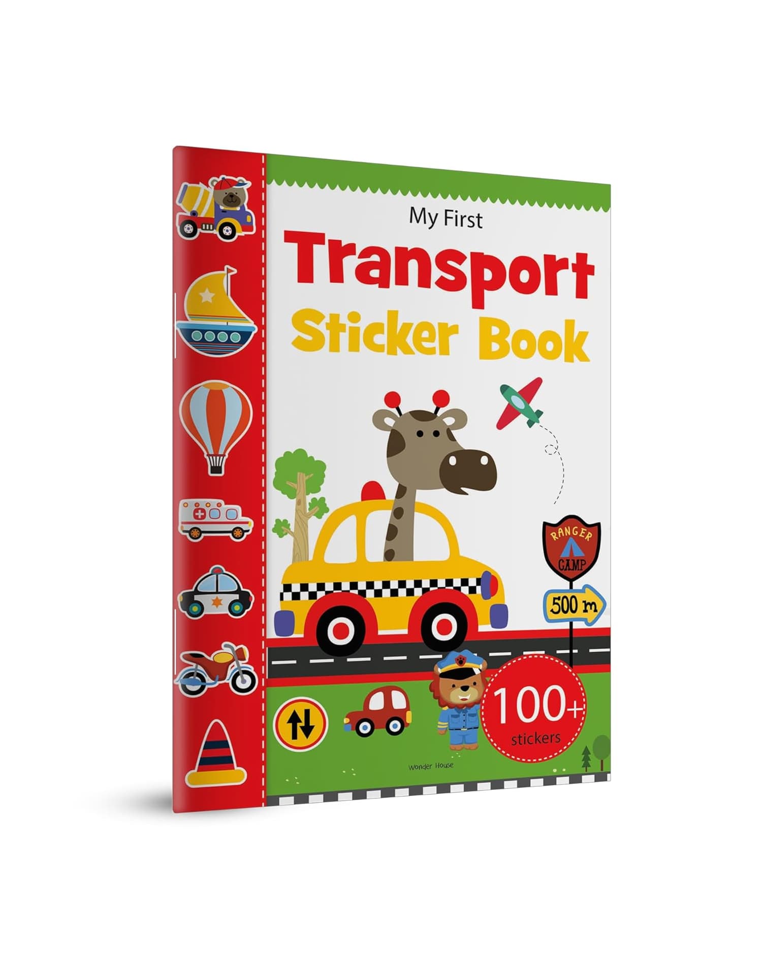 My First Transport Sticker Book: Exciting Sticker Book With 100 Stickers