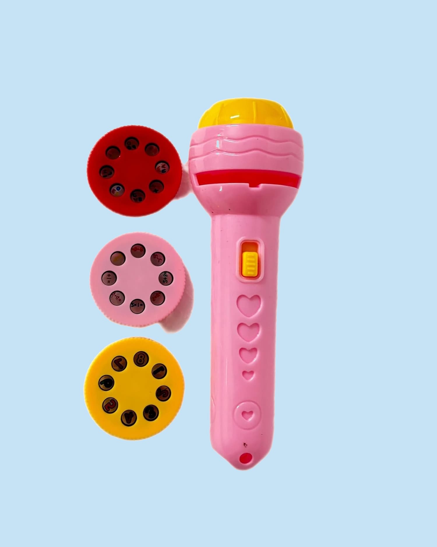 Mini Projector Torch Toy with 3 Slides, 24 Patterns |Slide Flashlight Projector Torch for Kids