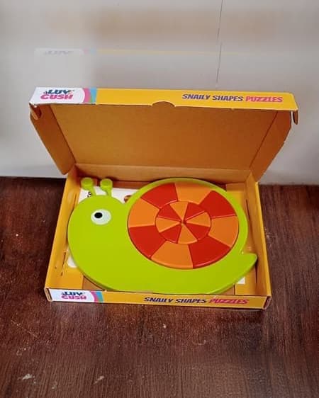 Snail Puzzle Toys for Kids, STEM Educational Building Blocks, Motor & Reasoning Skill Toy, 1 pc