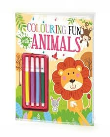 Hello Friend Colouring Fun with Animals Book for Kids | Educational Coloring, Drawing & Creative Art Activity Book