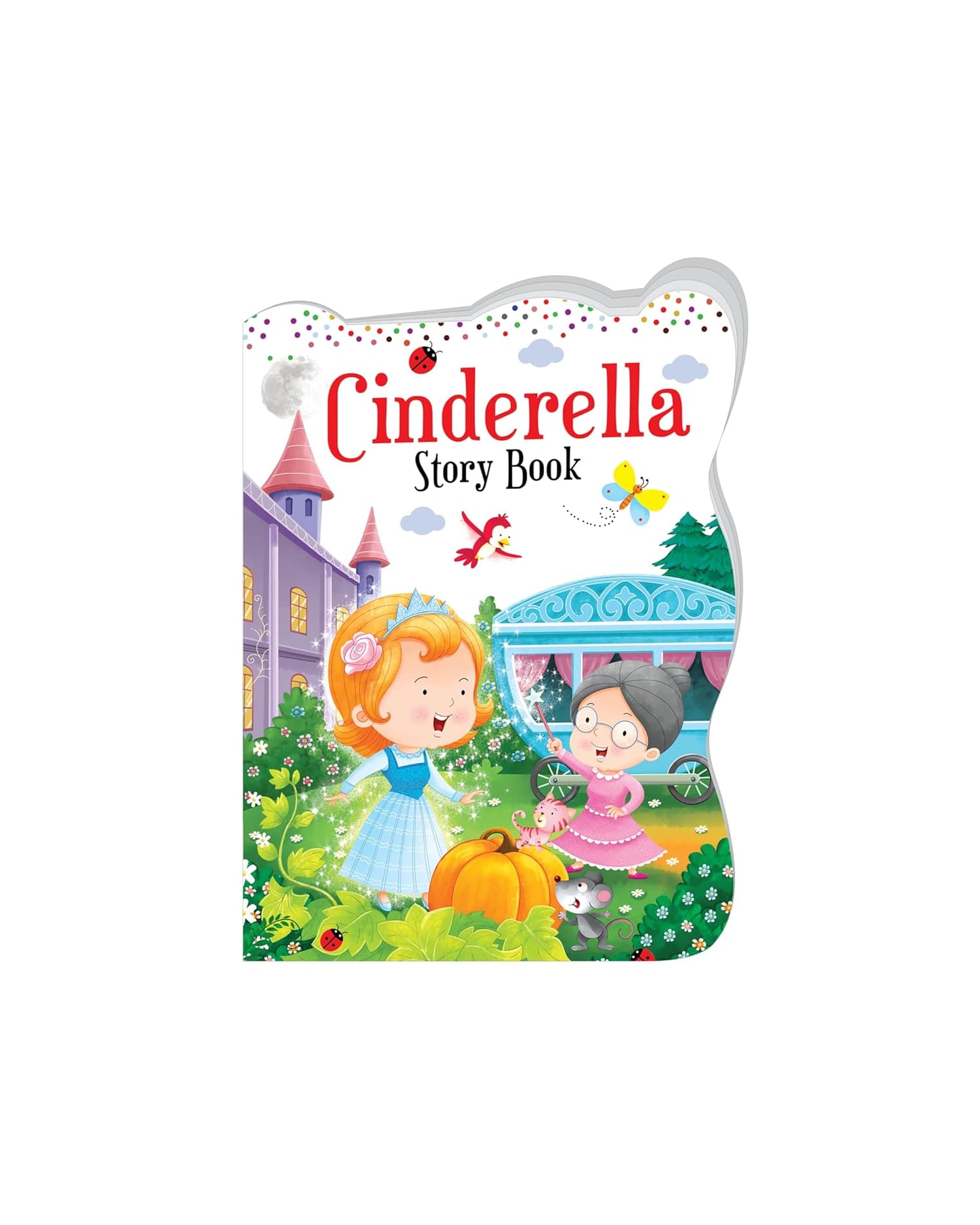 Hello Friends Charming Fairy Tales: Cinderella Story Book for Kids | Beautifully Illustrated Classic Fairy Tale Book