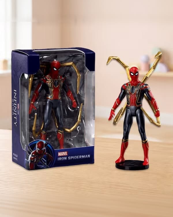 Marvel Iron Spider-Man 4-Inch Action Figure – High-Detail Superhero Collectible Toy for Kids & Marvel Fans