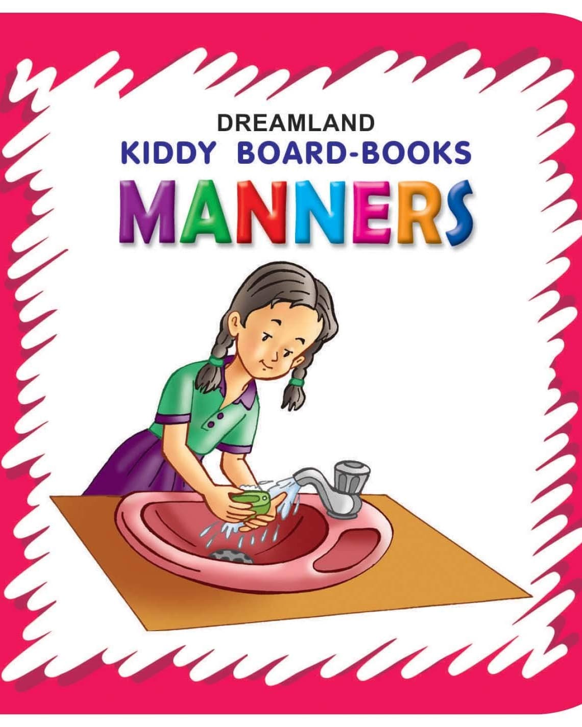 Dreamland Manners Board Book for Kids 0-2 Years | Learn Good Habits & Manners | Kiddy Board Book Series